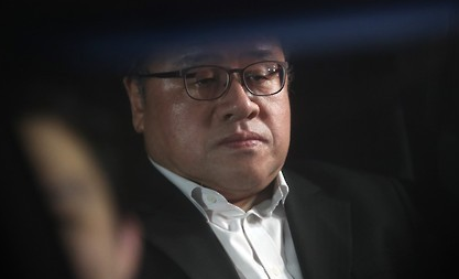수사받는 안종범 전 청와대 정책조정수석 