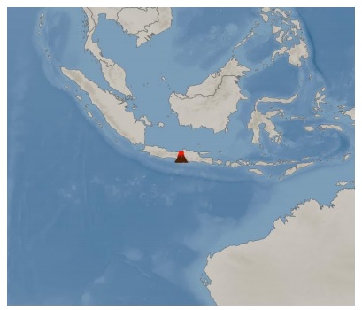 인도네시아 자바섬 화산분화 관측