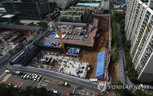 금천구 땅꺼짐<사진=연합뉴스>