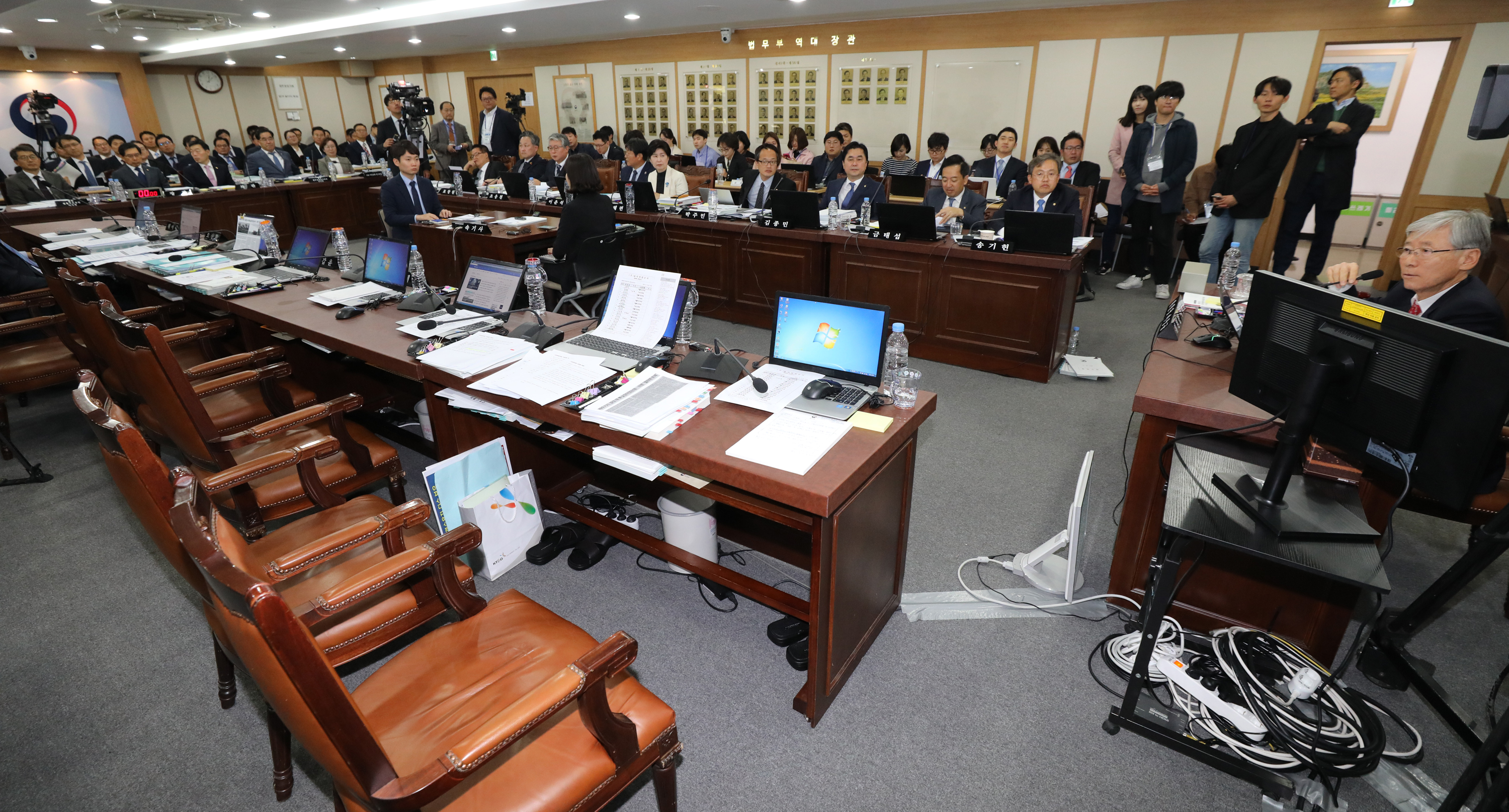 파행된 국정감사<사진=연합뉴스>