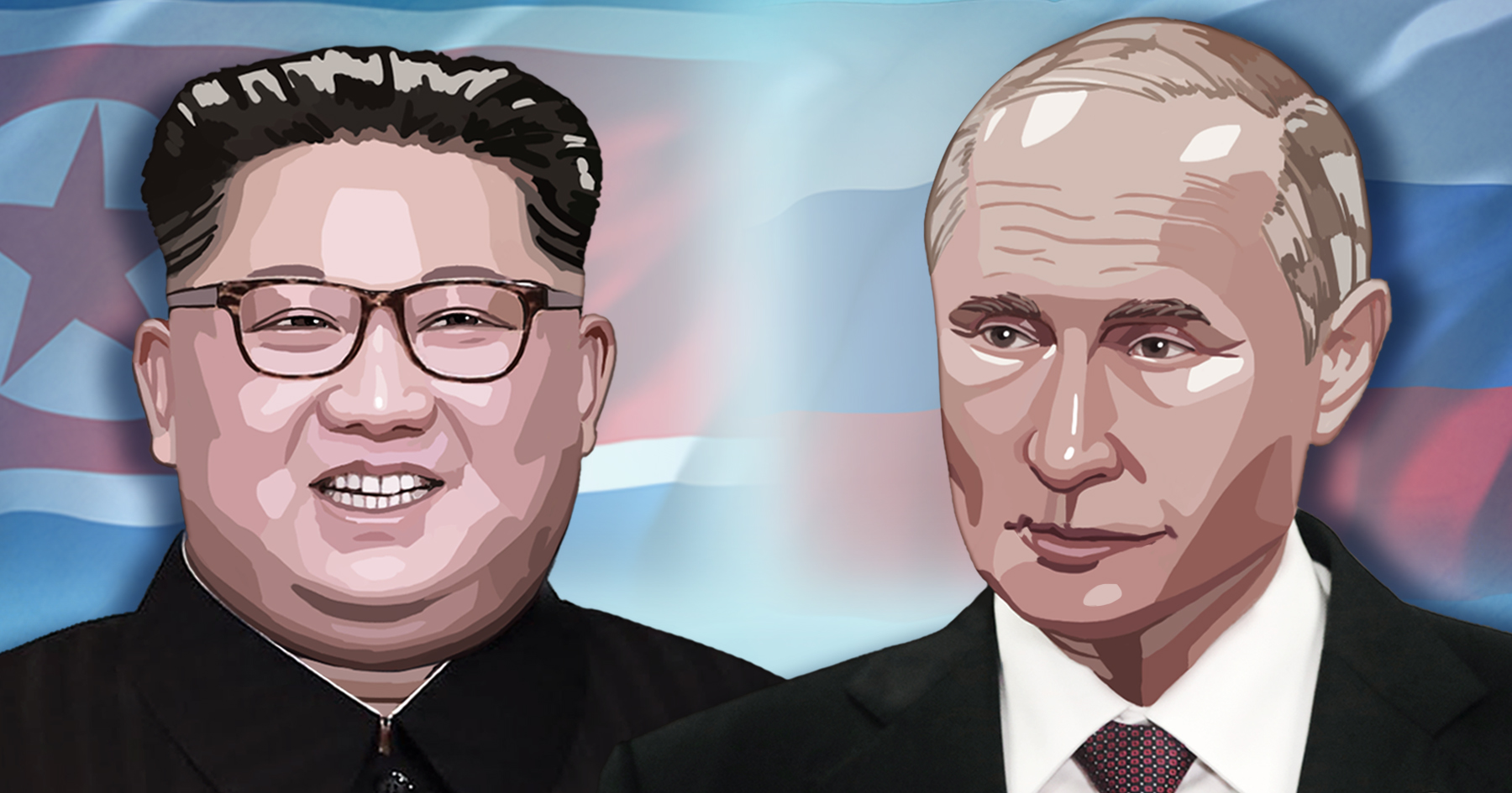 김정은 북한 국무위원장과 러시아 푸틴 대통령 <사진=연합>
