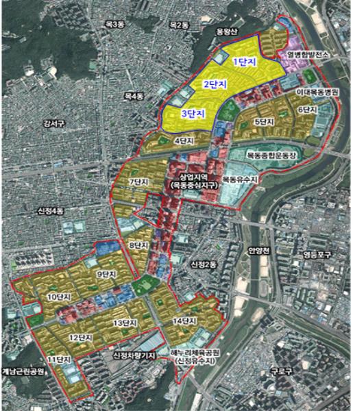 서울 목동아파트 지도