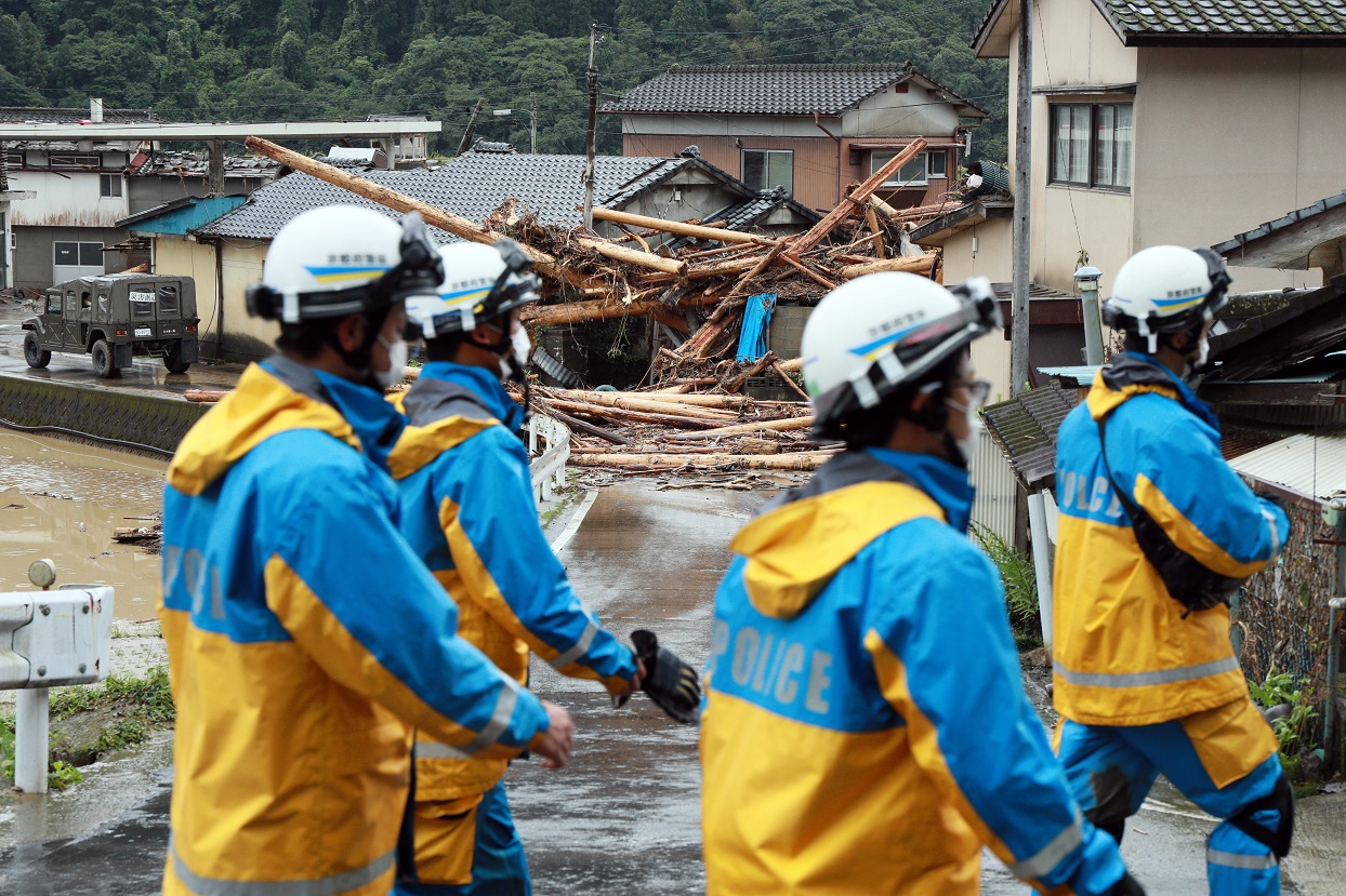 일본 폭우 피해