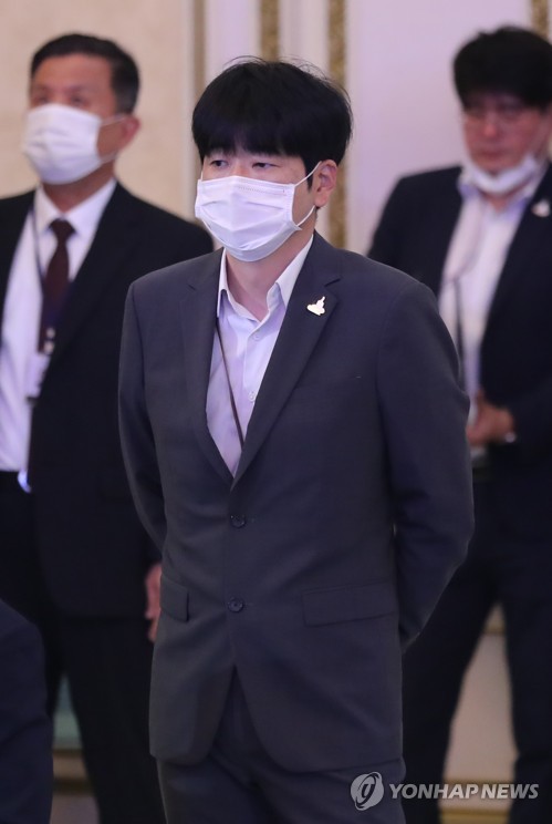 탁현민 의전비서관 