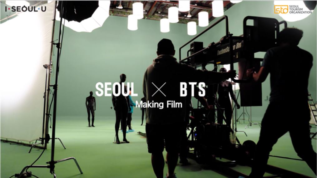 BTS의 서울시 홍보영상 메이킹필름