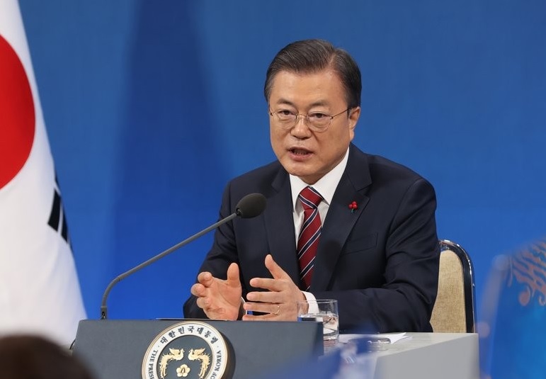 1월 18일 문재인 대통령 신년 기자회견