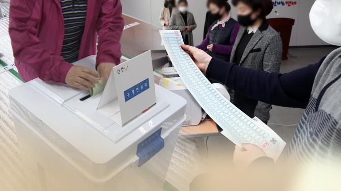 비례정당 난립에 투표용지 길이만 66㎝, 수개표 불가피 <CG=연합뉴스>