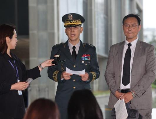 내란특검 출석하는 김용대 드론작전사령관 <사진=연합뉴스>