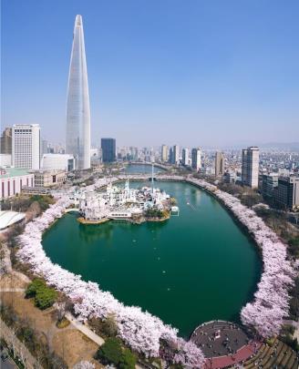 석촌호수 벚꽃축제 <사진=송파구>