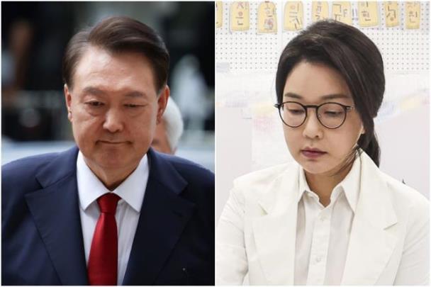 윤석열 전 대통령과 김건희 여사 <사진=사진공동취재단/연합뉴스>