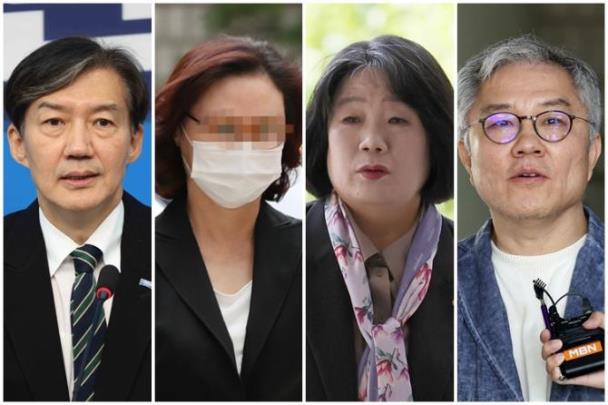 조국, 정경심, 윤미향, 최강욱 <사진=연합뉴스>