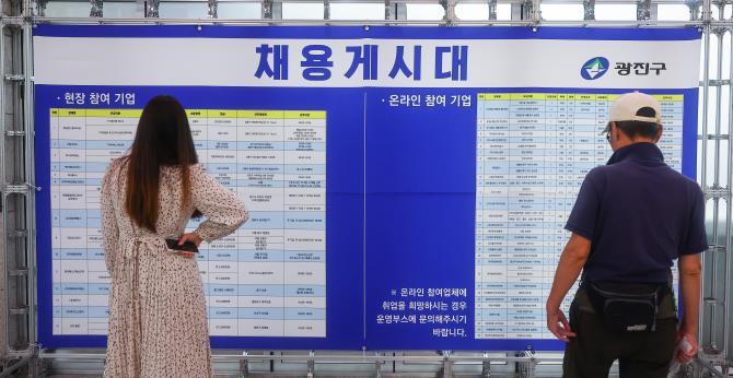 취업자수 다시 20만 명대로 축소..제조업·청년층 감소세 지속 <사진=연합뉴스>