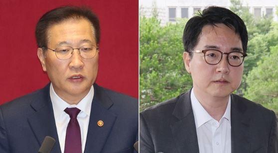 박성재 전 법무부 장관과 심우정 전 검찰총장 <사진=연합뉴스>
