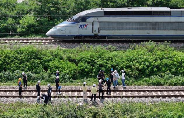 청도 열차사고 합동 감식 <사진=연합뉴스> 