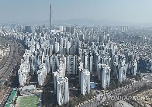 서울 송파구 일대 아파트 모습 <자료사진=연합뉴스>