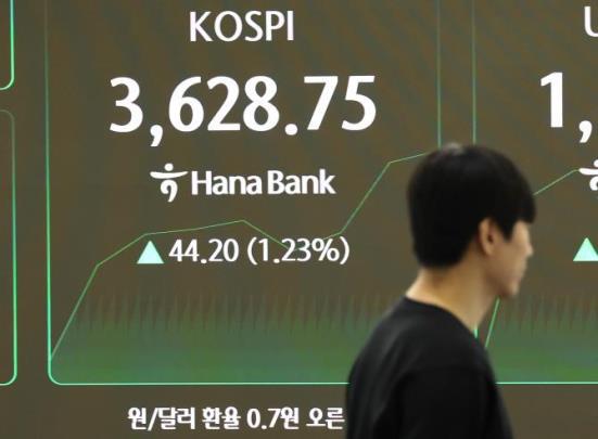 하나은행 딜링룸 <사진=연합뉴스>