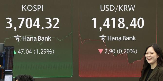 코스피 3,700선 돌파 <사진=연합뉴스>
