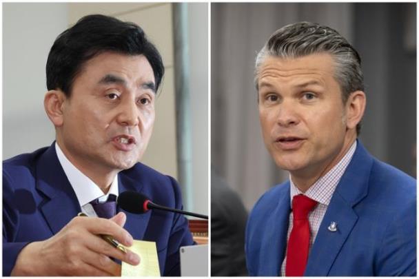 한미 국방장관 <사진=AP/연합뉴스>