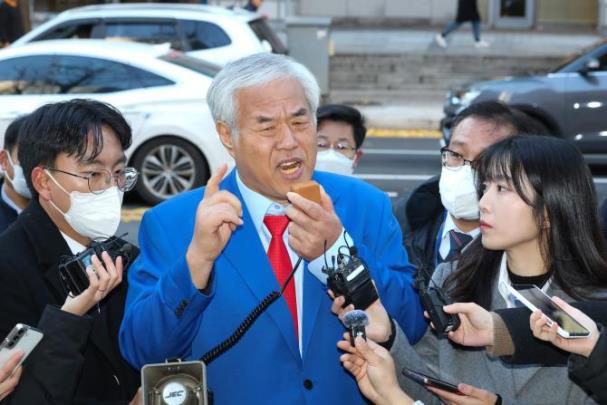 발언하는 전광훈 <사진=연합뉴스>