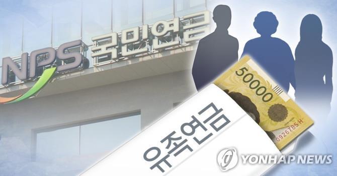 국민연금 유족연금 <PG=연합뉴스>