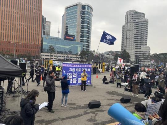 여성파업대회 <사진=연합뉴스>