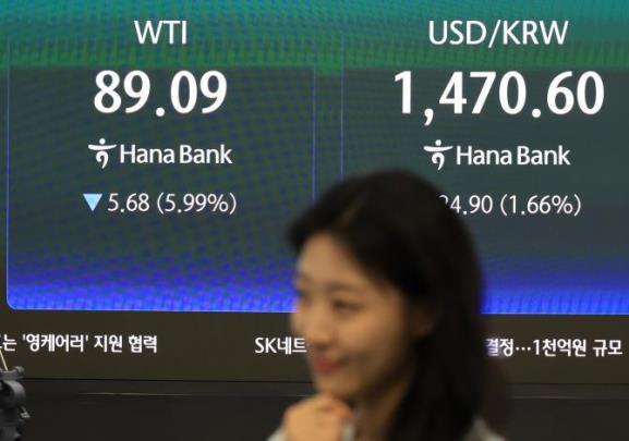 코스피, 장초반 5%대 급등 5,500대 <사진=연합뉴스>