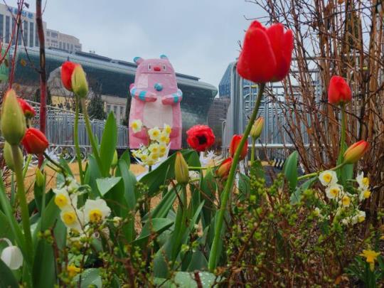 서울광장 ''해치 라이트 가든'' <사진=서울시>