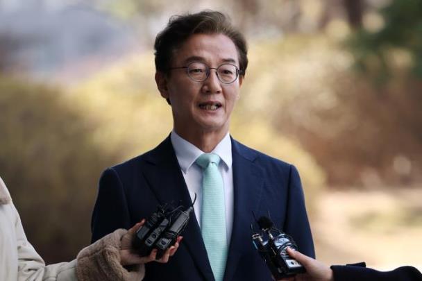 합수본 출석하는 전재수 의원 <사진=연합뉴스>