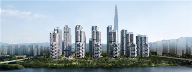 장미1·2·3차 아파트 재건축 조감도 <사진=서울시>