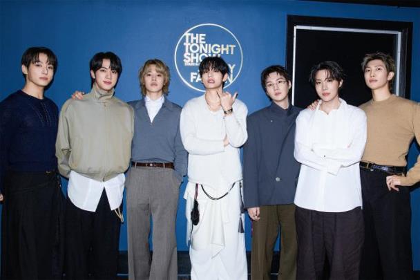 방탄소년단, 미국 ''지미 팰런 쇼'' 출연 <사진=빅히트뮤직 제공/연합뉴스>