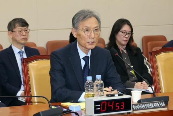 인사청문회 답변하는 고광헌 방송미디어통신심의위원장 후보자 <사진=연합뉴스>