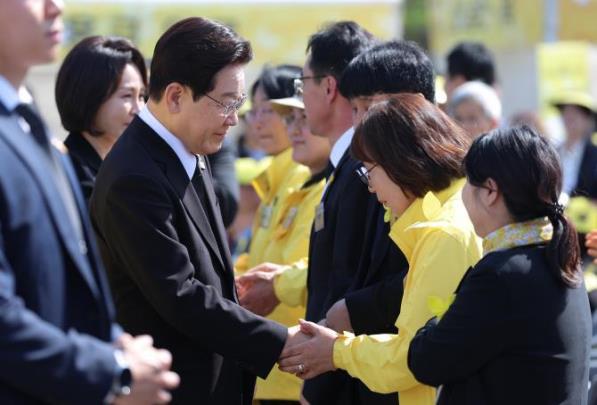 이재명 대통령, 세월호 12주기 참석 <사진=연합뉴스>