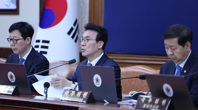 국무회의 모두발언하는 김민석 국무총리 <사진=연합뉴스>