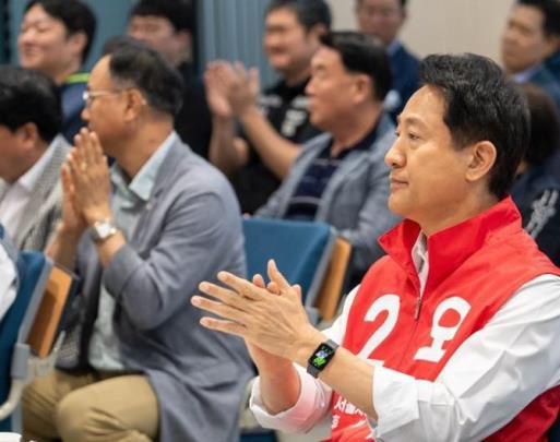 한국노총서울지역본부ㆍ 오세훈 서울시장 후보 정책협약식 <사진=오세훈 캠프 제공>