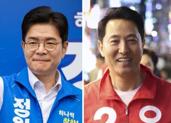 정원오-오세훈 서울시장 후보 <사진=정원오-오세훈 후보 캠프 제공>