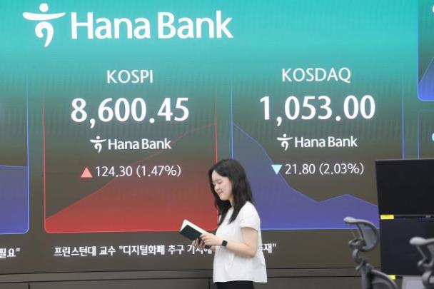코스피 장중 8,600선 돌파 <사진=연합뉴스>