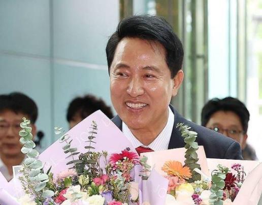서울시청 복귀한 오세훈 시장 <사진=연합뉴스>