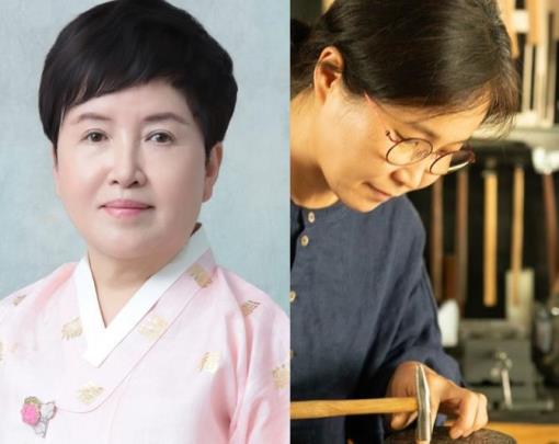 김윤선 보유자와 신선이 전승교육사 <사진=서울시>