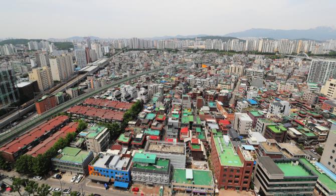 서울 노후 저층주택 지역 <자료사진=연합뉴스>