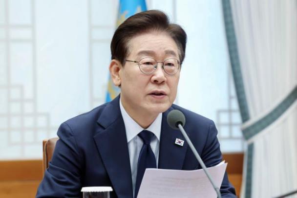 이재명 대통령, 메가프로젝트 민관합동 점검회의 발언 <사진=연합뉴스>