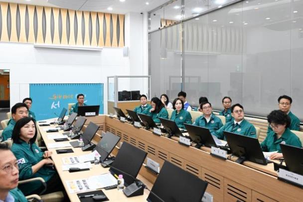 서울시의회 도시안전건설위원회, 재난안전상황실 현장방문 <사진=서울시의회>