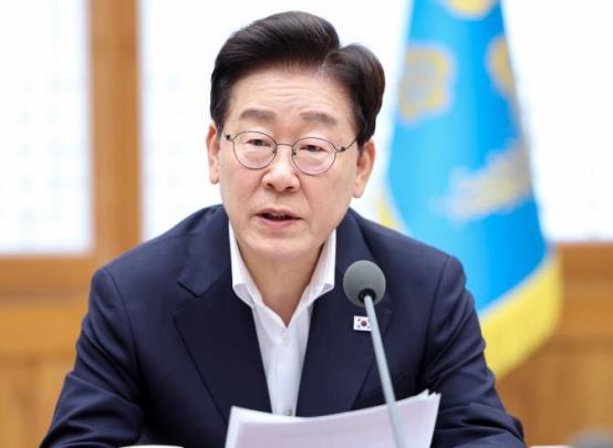 이재명 대통령, 메가프로젝트 2차 회의 발언 <사진=연합뉴스>