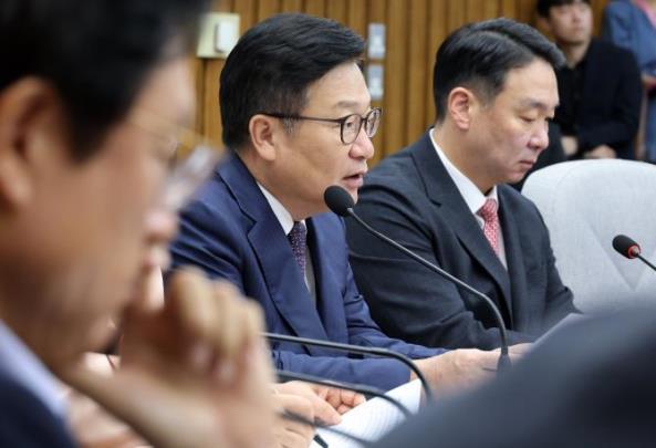 발언하는 정점식 원내대표 <사진=연합뉴스>