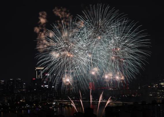 ''2025 서울세계불꽃축제'' <사진=연합뉴스>