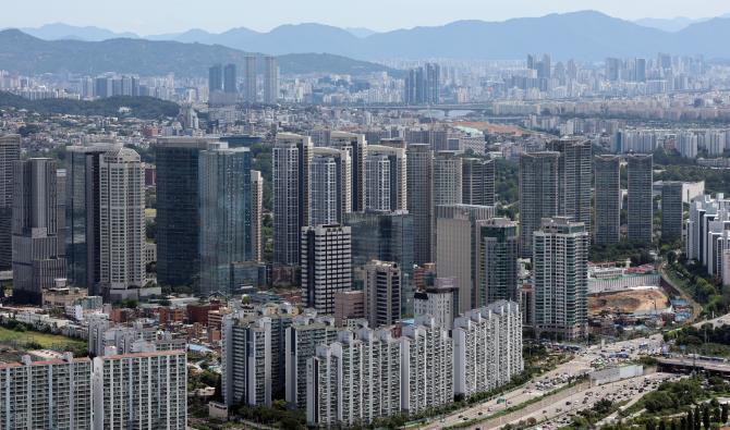 서울 강남권 아파트 모습 <사진=연합뉴스>