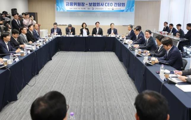 금융위, 보험회사 CEO 간담회 개최 <사진=연합뉴스>